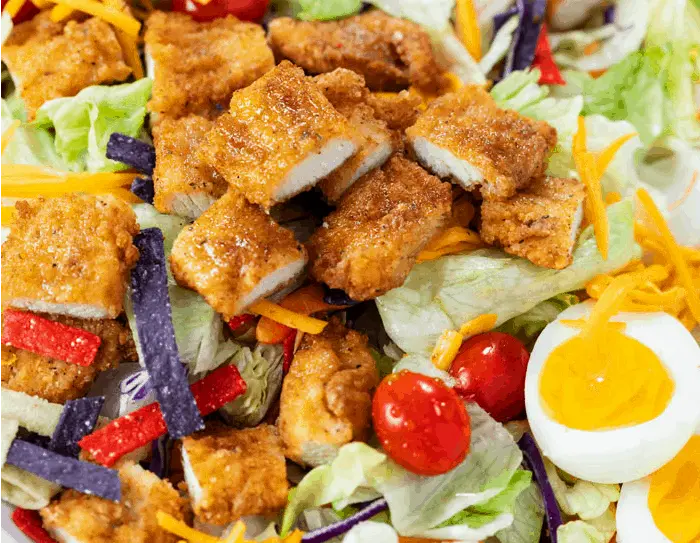 Crispy Chicken Salad